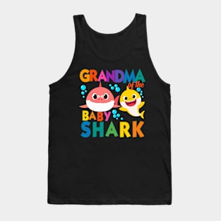 Grandma of the baby shark Tank Top